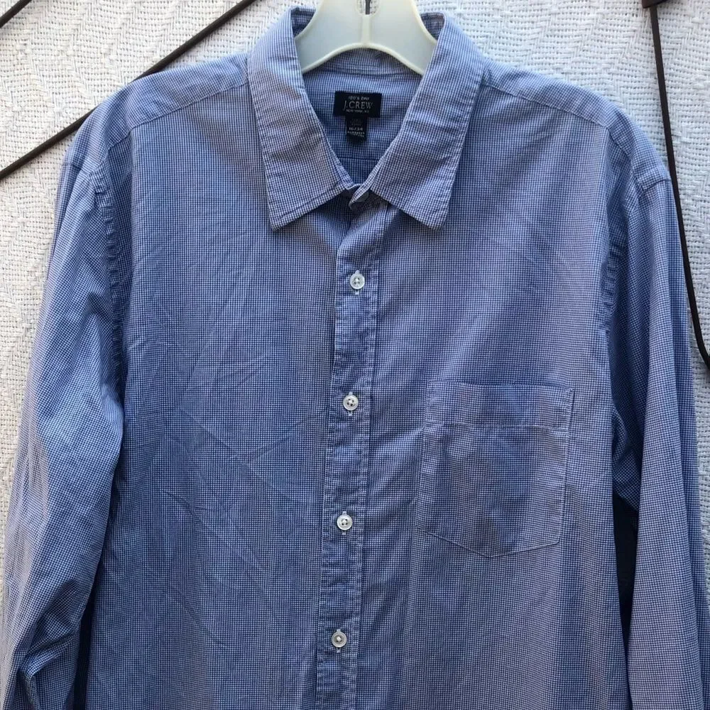 J. Crew 120's 2 Ply‎ Cotton Dress Shirt